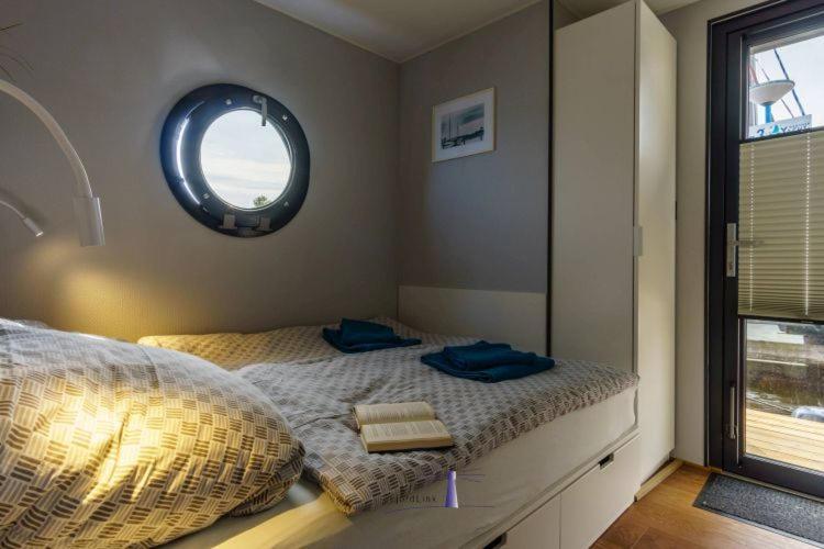 Hausboot Fjord Polaris Mit Biosauna In Barth Exterior foto